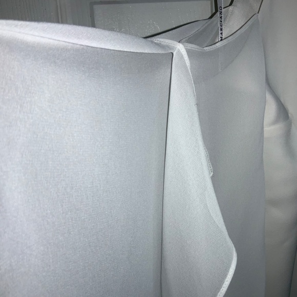 Marciano for Guess mock neck mini dress Sz S sheer split sleeves vintage msr - Picture 2 of 7